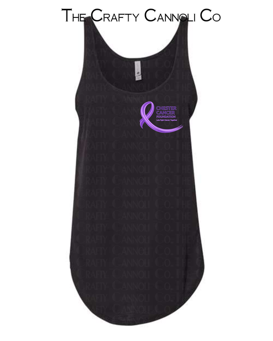 Chester Cancer Foundation Logo Women's Tank