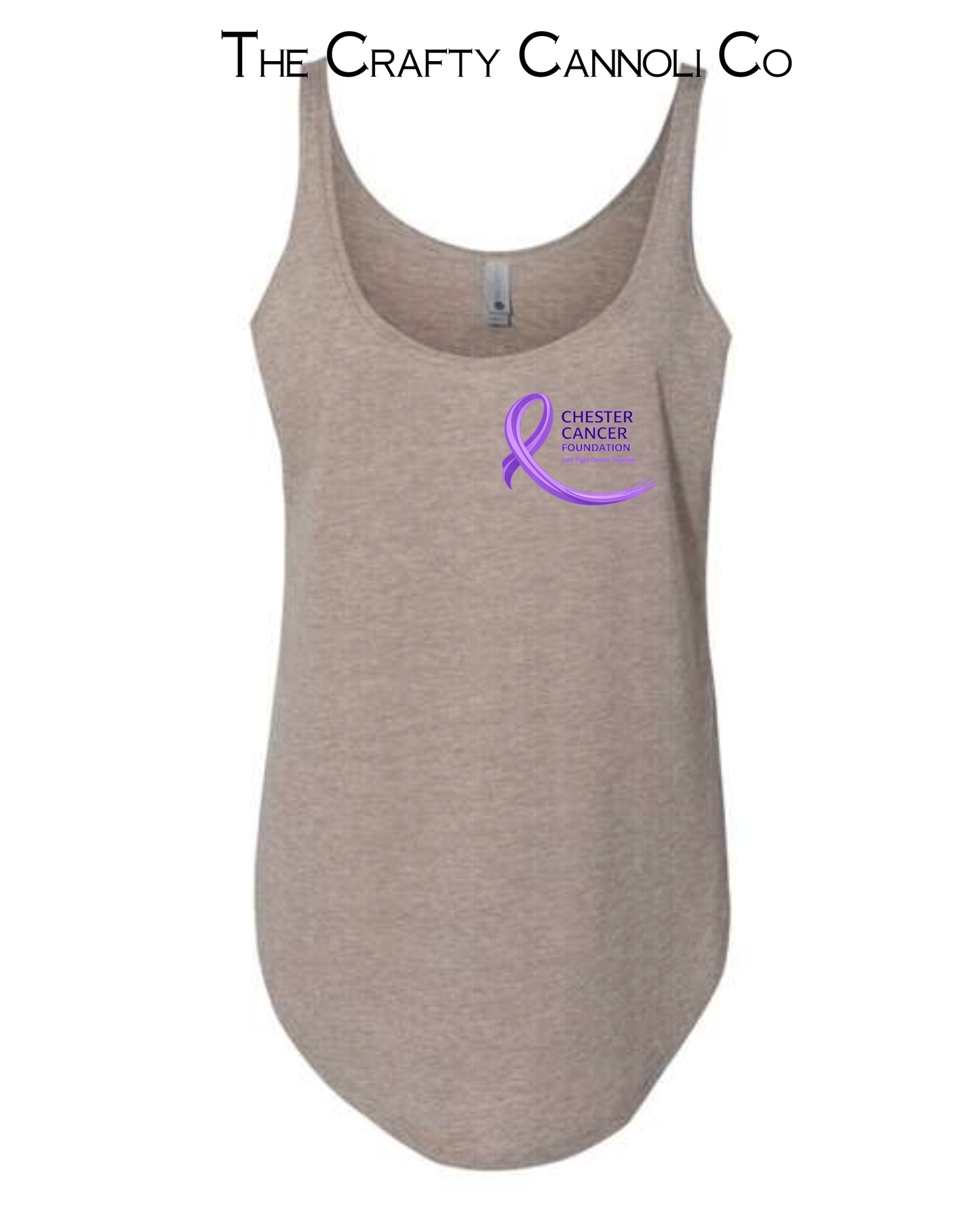 Chester Cancer Foundation Logo Women's Tank