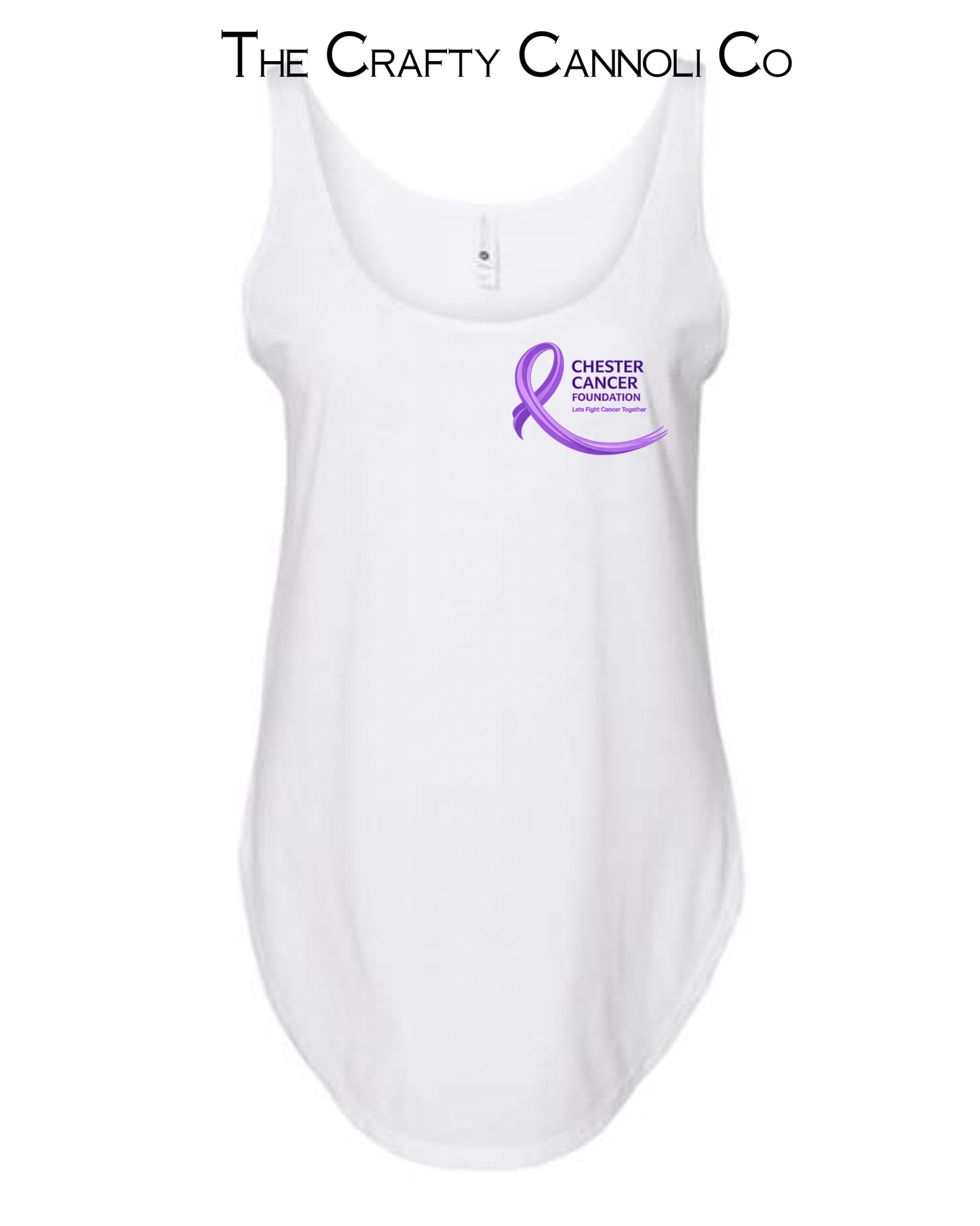 Chester Cancer Foundation Logo Women's Tank