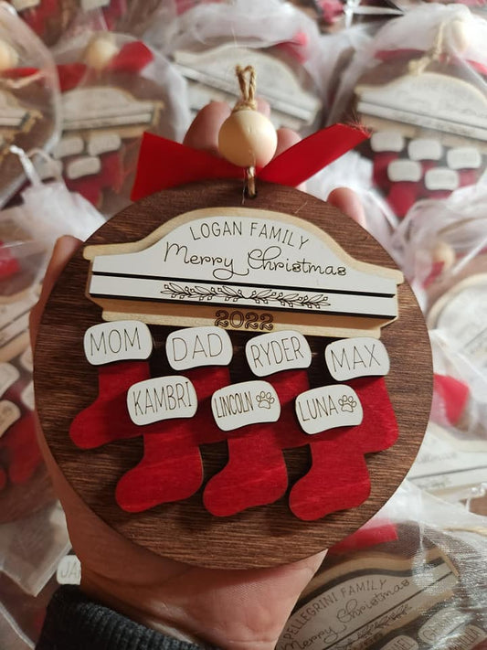 Custom Stockings Ornament