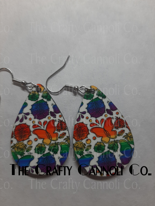 Gag Gift Earrings Butterfly