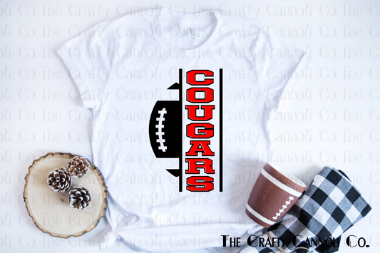 Spirit Wear Cougar Vertical T-Shirt