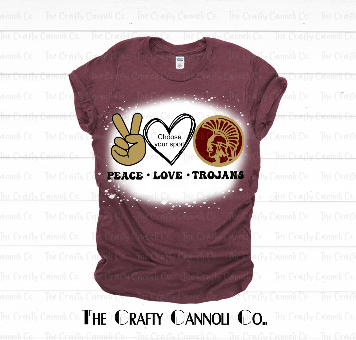 Peace Love School Mascot