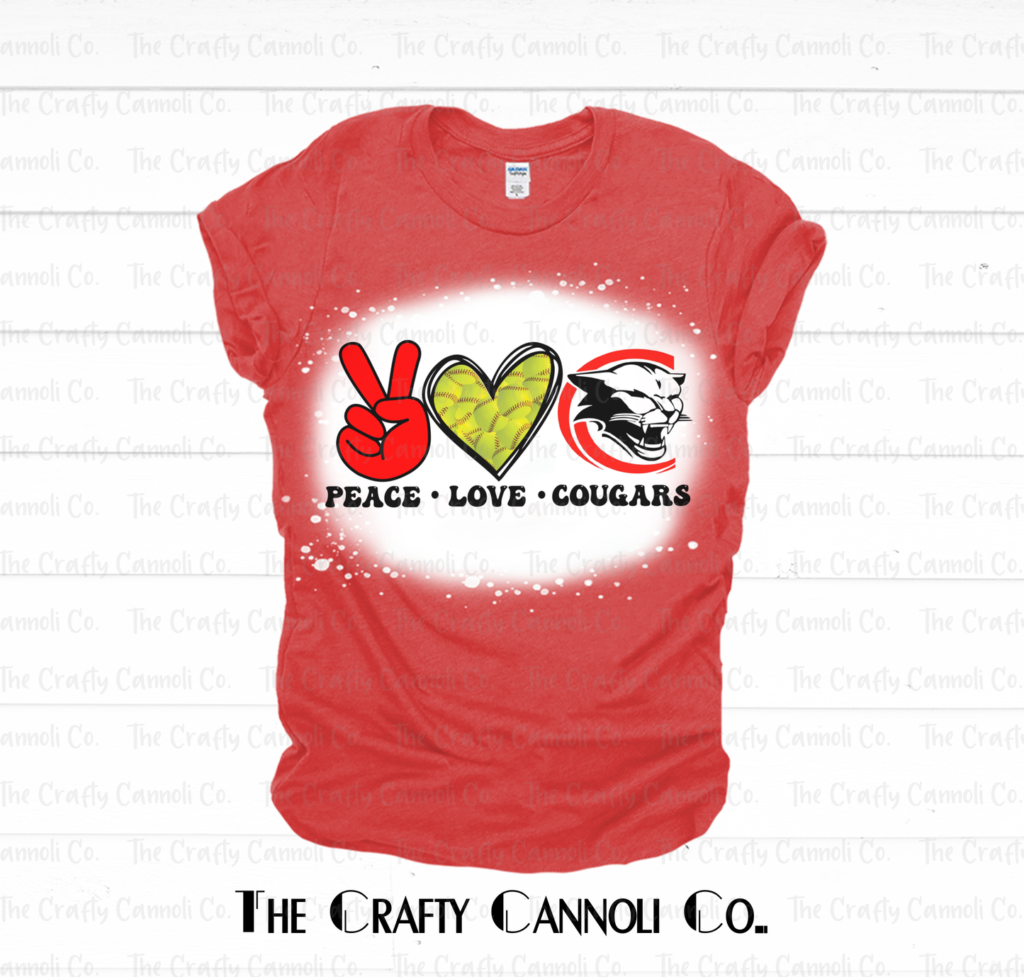 Peace Love School Mascot
