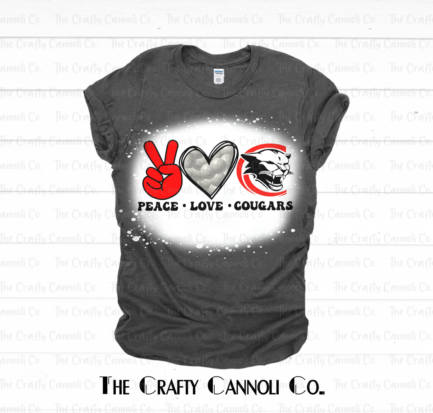 Peace Love School Mascot