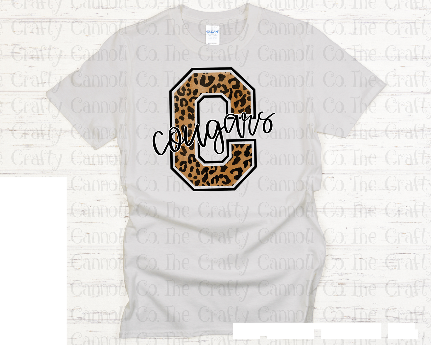 Leopard Letter Mascot