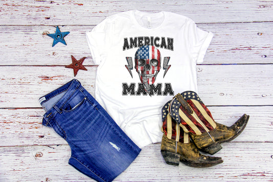 American Mama Skull