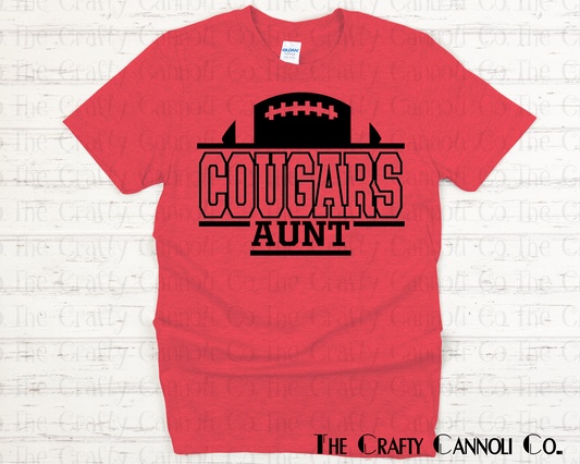 Spirit Wear Football Family Shirts